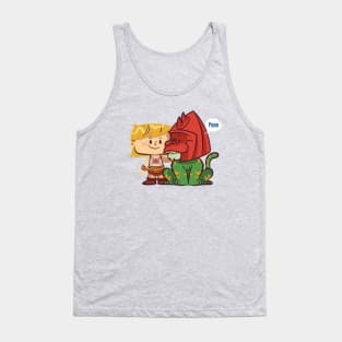 An Eternian Boy and His Cat Tank Top